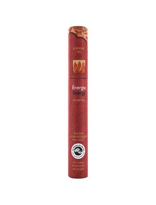 Image de Indian Incense Energy - 16 ayurvedic sticks - Les Encens du Monde depuis Scented Indian incense sticks