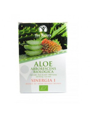 Image 10435 supplémentaire pour Aloé arborescens Bio - Recette du Père Zago 750 ml - Teo Natura