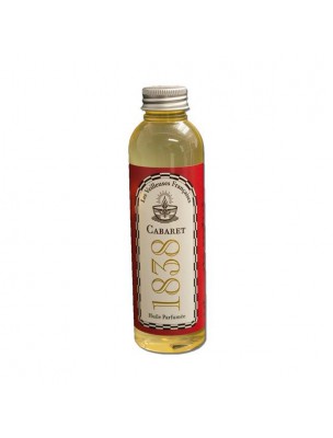 Image de Vegetable oil perfumed with tangerine - Cabaret 1838 150 ml Les Veilleuses Françaises depuis Buy the products Les Veilleuses Françaises at the herbalist's shop Louis