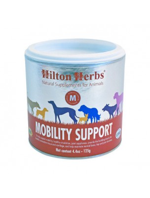 Image de Mobility Support - Articulations du chien 125g - Hilton Herbs depuis Renforcez les défenses naturelles de vos animaux | Produits phytothérapie et herboristerie