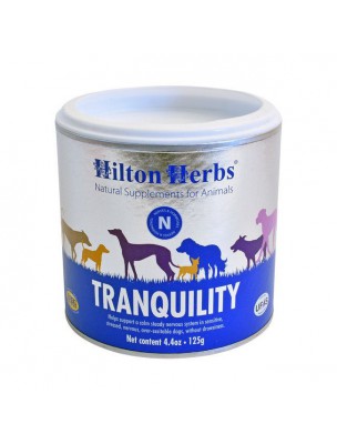 Image de Tranquility - Stress du chien 125g - Hilton Herbs depuis Solutions naturelles contre le stress et le mal de transport des animaux