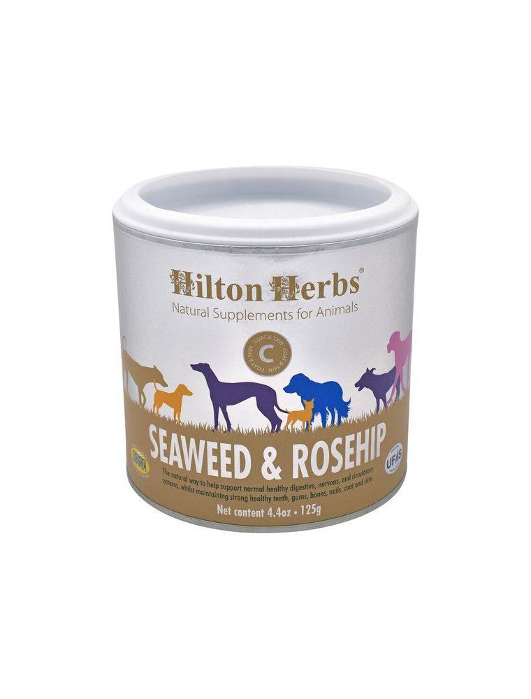 Image principale de la modale pour Seaweed et Rosehip - Algues et Cynorrhodon pour chien 125g - Hilton Herbs