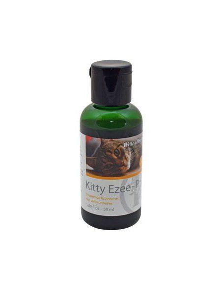 Achetez Kitty Ezee-P - Soutien des voies urinaires des chats 50 ml - Hilton Herbs à l'herboristerie Louis Image principale de Kitty Ezee-P - Soutien des voies urinaires des chats 50 ml - Hilton Herbs