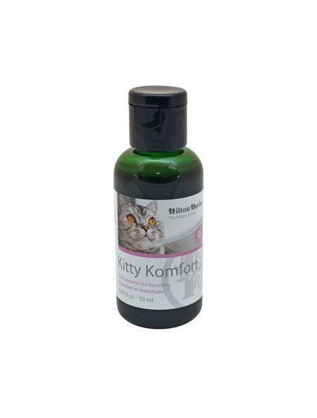 Image principale de Kitty Komfort - Soutien des fonctions digestives des chats 50 ml - Hilton Herbs