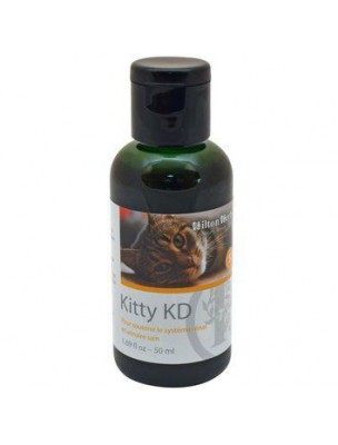 Image de Kitty KD - Soutien du système rénal et urinaire des chats 50 ml - Hilton Herbs depuis Équilibre et soutient rénal de votre animal