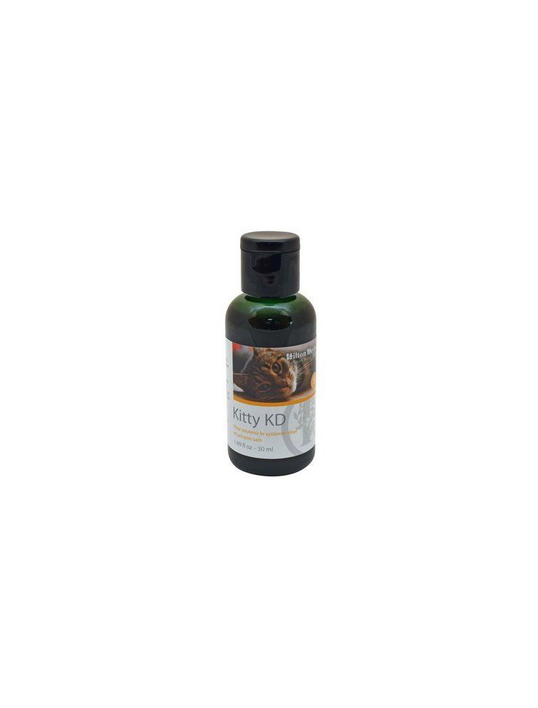 Image principale de la modale pour Kitty KD - Soutien du système rénal et urinaire des chats 50 ml - Hilton Herbs