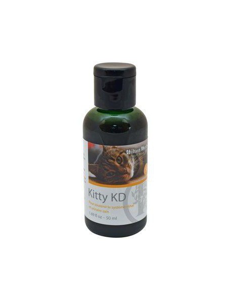 Image principale de Kitty KD - Soutien du système rénal et urinaire des chats 50 ml - Hilton Herbs