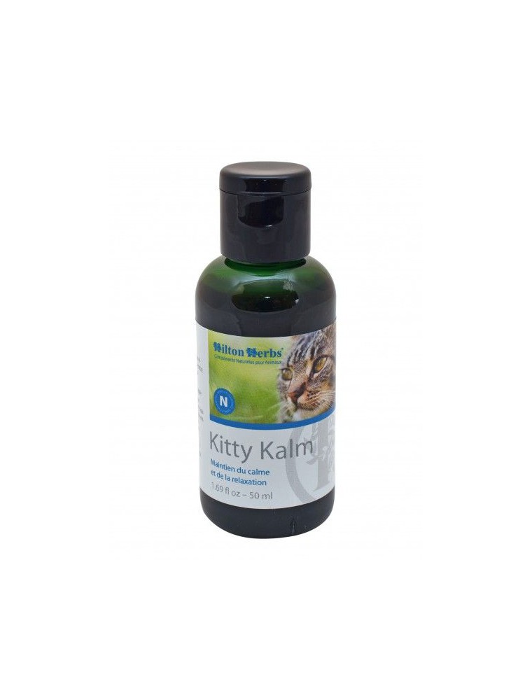 Image principale de la modale pour Kitty Kalm - Système nerveux des chats 50 ml - Hilton Herbs