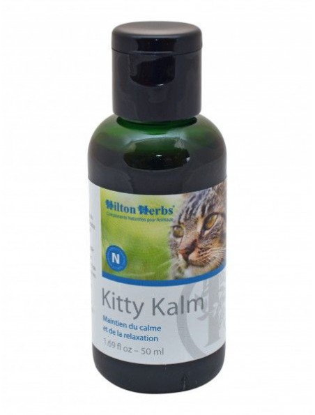 Achetez Kitty Kalm - Système nerveux des chats 50 ml - Hilton Herbs à l'herboristerie Louis Image principale de Kitty Kalm - Système nerveux des chats 50 ml - Hilton Herbs