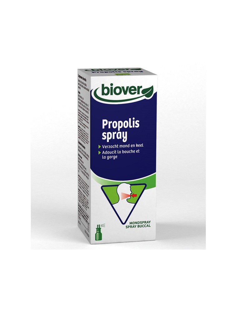 Image principale de la modale pour Spray Bio à la Propolis et aux plantes - Respiration 23 ml - Biover