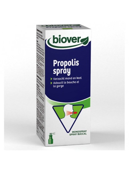 Image principale de Spray Bio à la Propolis et aux plantes - Respiration 23 ml - Biover