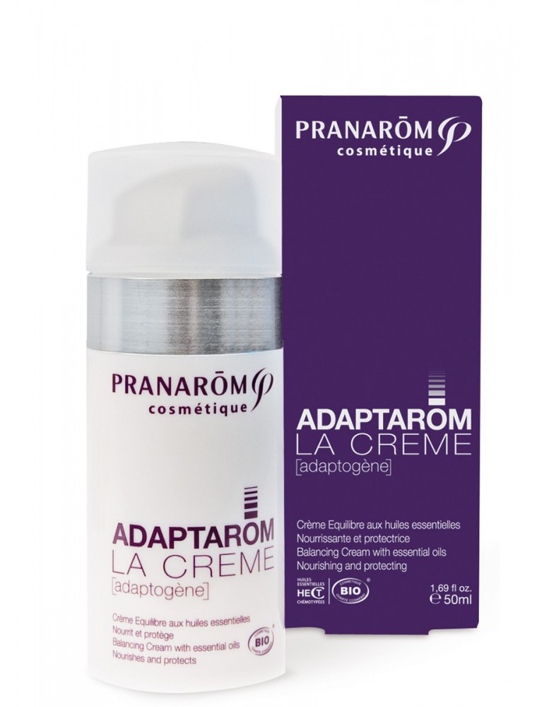 Image principale de la modale pour La Crème Adaptarom - Soin du visage aux huiles essentielles 50 ml - Pranarôm