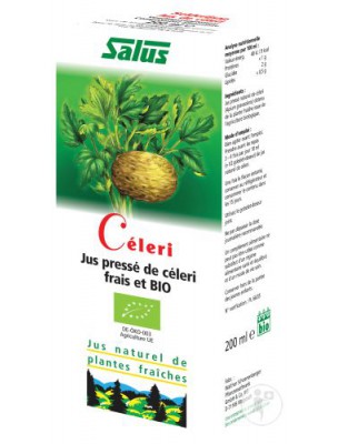 Image de Celery Bio - Diuretic Fresh plant juice 200 ml - Salus depuis Natural fresh plant juices to drink
