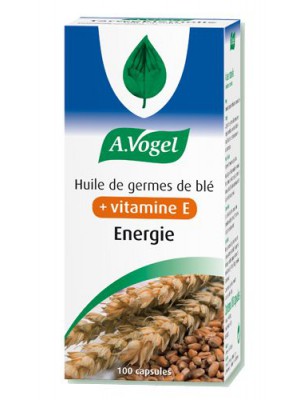 Huile de germe de blé - Vitamine E et protection cellulaire 100 capsules -...