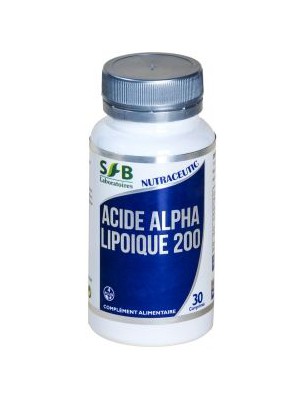Image de Acide Alpha Lipoïque 200 mg - Antioxydant 30 comprimés - SFB Laboratoires depuis Produits de phytothérapie en ligne