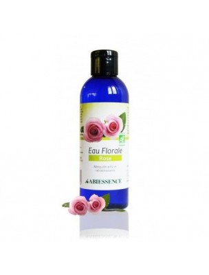 Image de Damask Rose Organic - Hydrolat (floral water) 200 ml - Abiessence depuis Organic hydrolats or floral waters with multiple active ingredients