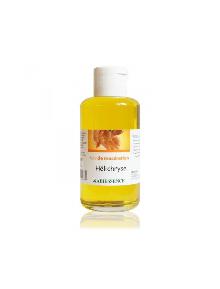 Image principale de la modale pour Hélichryse (Immortelle) Bio - Huile de macération d'Helichrysum italicum 50 ml - Abiessence