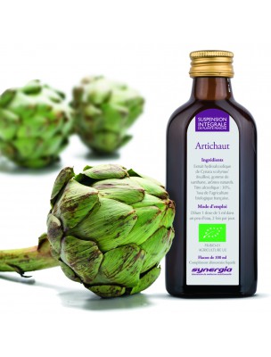 Image de Artichoke Bio - Suspension Integral of Fresh Plant (SIPF) 100 ml - Synergia depuis Order the products Synergia at the herbalist's shop Louis
