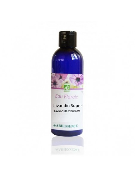Image principale de Lavandin Super Bio - Hydrolat (eau florale) 200 ml - Abiessence
