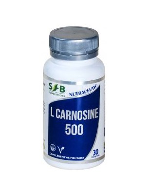 Image de L Carnosine 500 - Antioxidant 30 tablets - SFB Laboratoires depuis Buy the products SFB Laboratoires at the herbalist's shop Louis