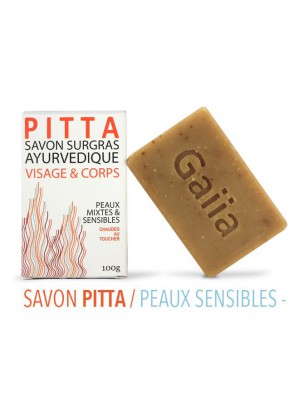 Pitta Savon Ayurvédique - Peaux mixtes 100 g -