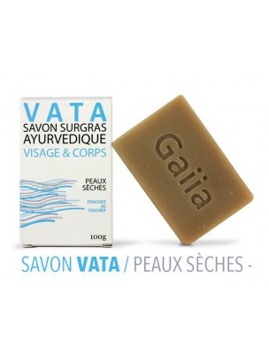 Vata Savon Ayurvédique - Peaux sèches 100 g - Gaiia