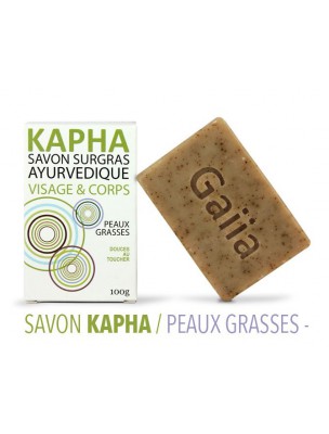 Kapha Savon Ayurvédique - Peaux grasses 100 g - Gaiia