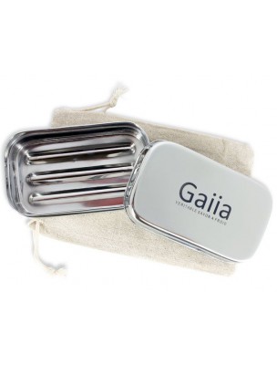 Buy Soap Box - Stainless steel in its linen pouch -