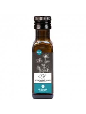 Image de Cumin noir d'Egypte Bio - Huile végétale première pression à froid 100 ml - Ölmühle Solling via Huile de Nigelle Bio - 50ml - Herbes et Traditions