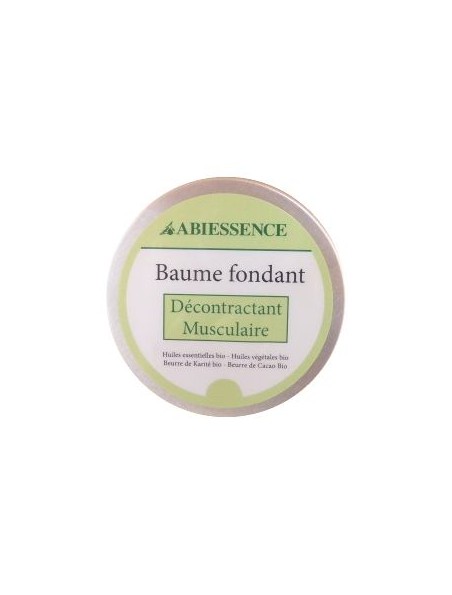 Achetez Baume Musculaire Bio - Huiles essentielles et végétales 140g - Abiessence à l'herboristerie Louis Image principale de Baume Musculaire Bio - Huiles essentielles et végétales 140g - Abiessence