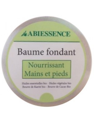 Image de Organic Nourishing Hand and Foot Balm - Essential and Vegetable Oils 50g - Abiessence depuis Soothing and nourishing massage balms