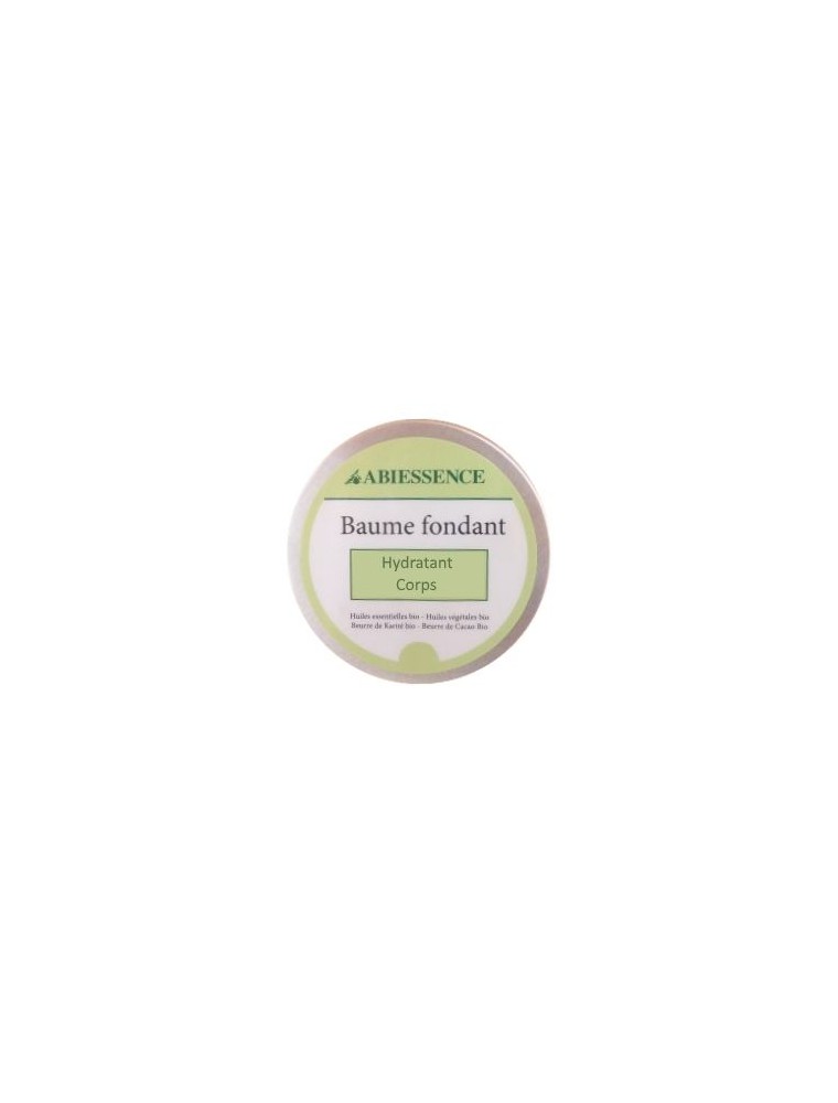 Image principale de la modale pour Baume Hydratant Corps Bio - Huiles essentielles et végétales 50g - Abiessence