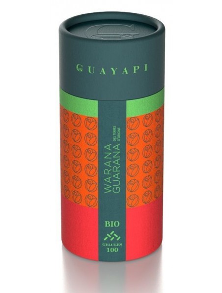 Achetez Warana, Guarana d'origine Bio - Tonus et vitalité 100 gélules - Guayapi à l'herboristerie Louis Image principale de Warana, Guarana d'origine Bio - Tonus et vitalité 100 gélules - Guayapi
