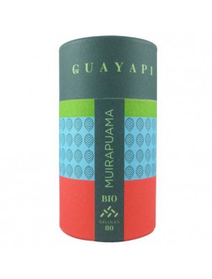 Image de Muirapuama Organic - Sexual tonic 80 capsules - Guayapi depuis Native American medicine answers your daily upheavals