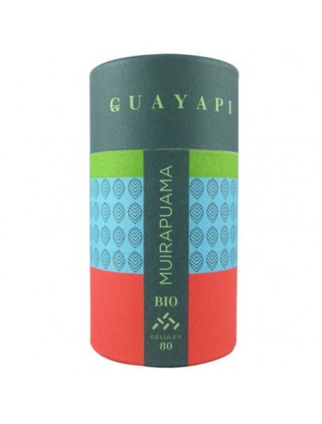 Image principale de Muirapuama Bio - Tonique sexuel 80 gélules - Guayapi