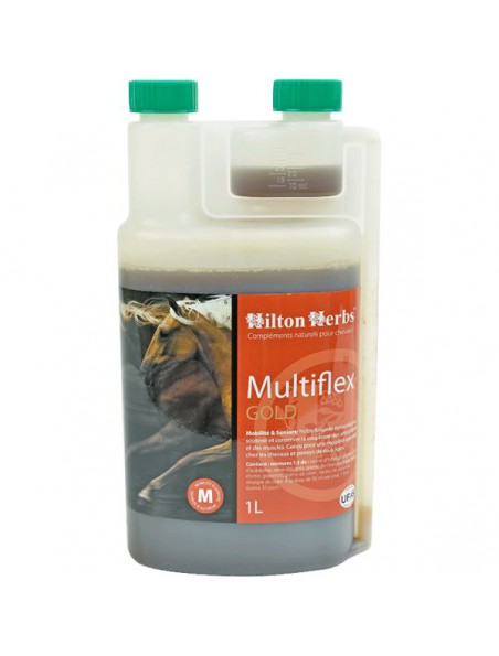 Image principale de MultiFlex Gold - Souplesse et Articulations des chevaux 1 Litre - Hilton Herbs