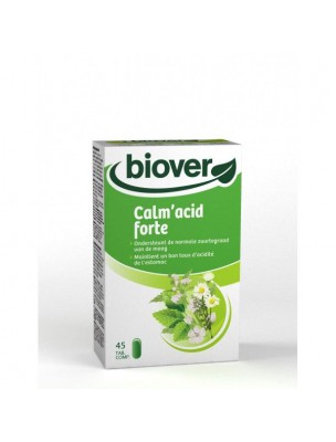 Image de Calm'acid forte - Supports a good acidity level 45 tablets - Biover depuis The benefits of plants in capsules and tablets: Single (2)