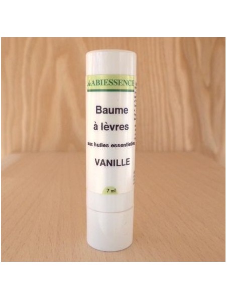 Image principale de Baume à lèvres Vanille - Stick 7 ml - Abiessence