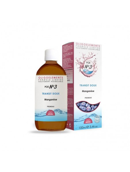 Image principale de POE N°3 Pruneau et Oligo - Equilibre intestinal 100ml - Bioligo