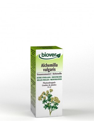 Image de Alchémille Bio - Troubles féminins Teinture-mère Alchemilla vulgaris 50 ml - Biover via Gattilier 225 mg - Troubles féminins | Solaray