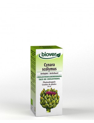 Image de Artichoke Bio - Digestion Mother tincture Cynara scolymus 50 ml Biover depuis Mother tinctures, hydroalcoholic plants for different disorders