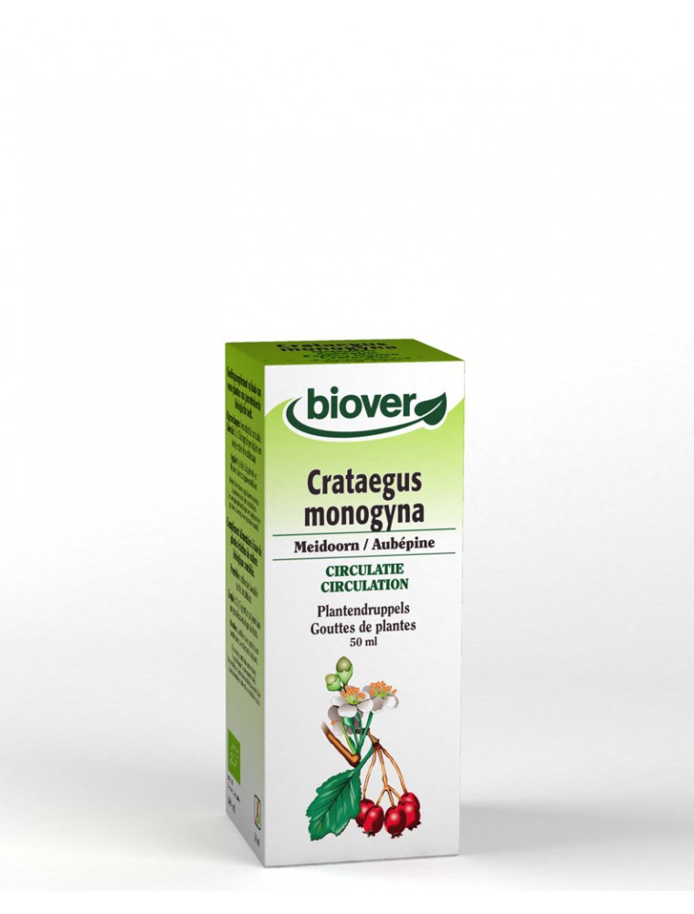 Image principale de la modale pour Aubépine Bio - Coeur Teinture-mère Crataegus monogyna 50 ml - Biover