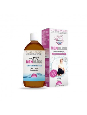 Image de POE N°15 Menoligo - Ménopause 100ml - Bioligo depuis Achetez les produits Bioligo à l'herboristerie Louis