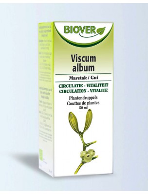 Image de Gui Bio - Circulation Teinture-mère Viscum album 50 ml - Biover depuis Achetez les produits Biover à l'herboristerie Louis