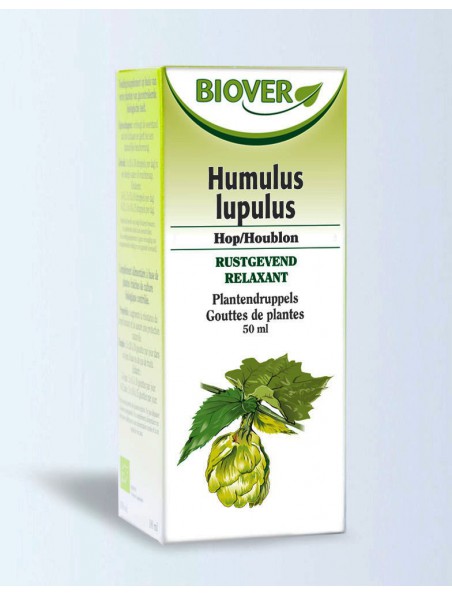 Image principale de Houblon Bio - Sommeil Teinture-mère Humulus lupulus 50 ml - Biover