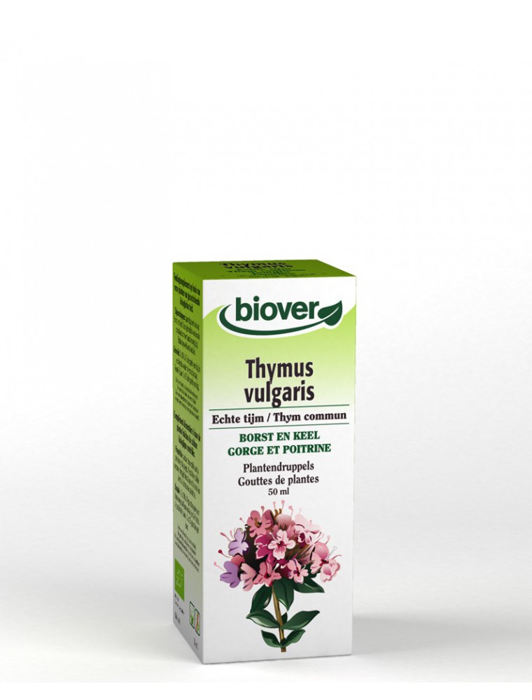 Image principale de la modale pour Thym Bio - Respiration et Digestion Teinture-mère Thymus vulgaris 50 ml - Biover