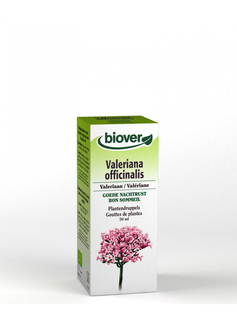 Image principale de la modale pour Valériane Bio - Sommeil Teinture-mère Valeriana officinalis 50 ml - Biover