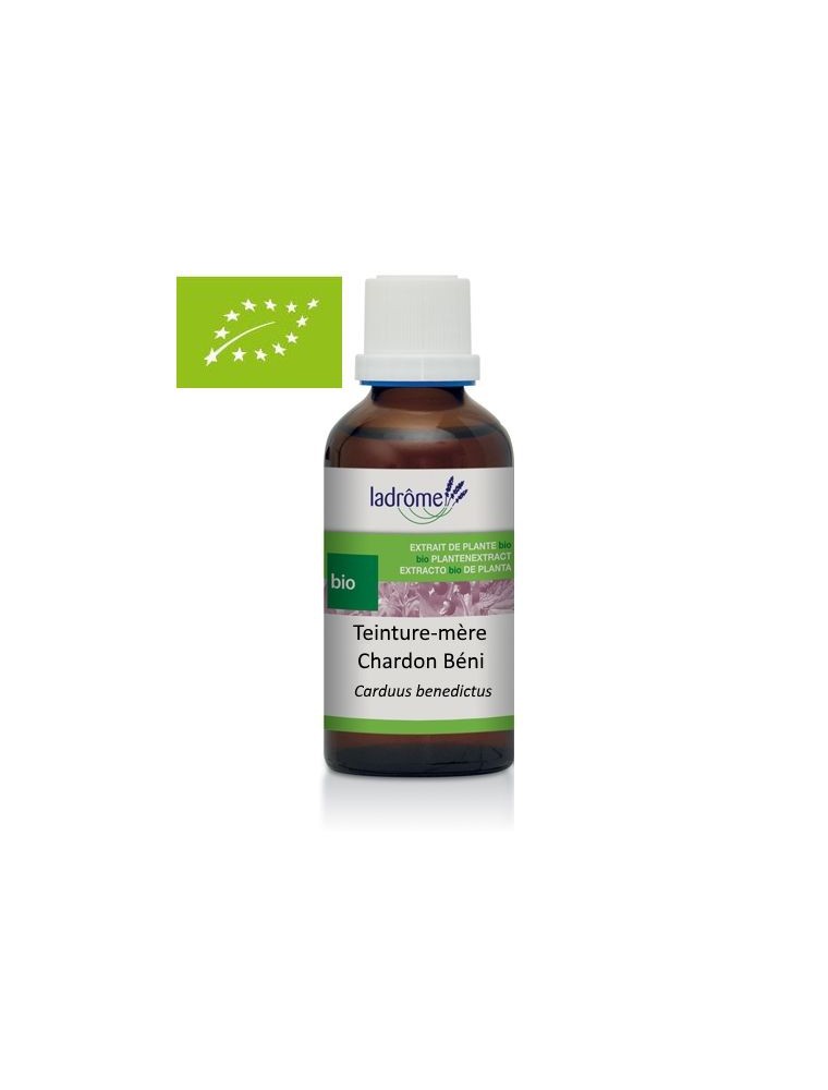 Chardon Béni Bio - Digestion Teinture-mère Carduus benedictus 50 ml - Ladrôme Chardon Béni Bio - Digestion Teinture-mère Carduus benedictus 50 ml - Ladrôme