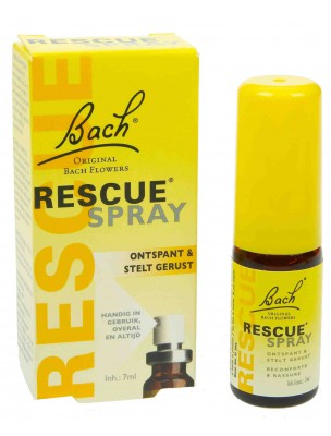 Image de Rescue Remedy Spray 7 ml - Flowers of Bach Original depuis The flowers of Bach spray with you at all times