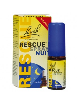 Image de Rescue Nuit Spray - Sommeil difficile 7 ml - Fleurs de Bach Original depuis Résultats de recherche pour "rescue original" dans "Bach"